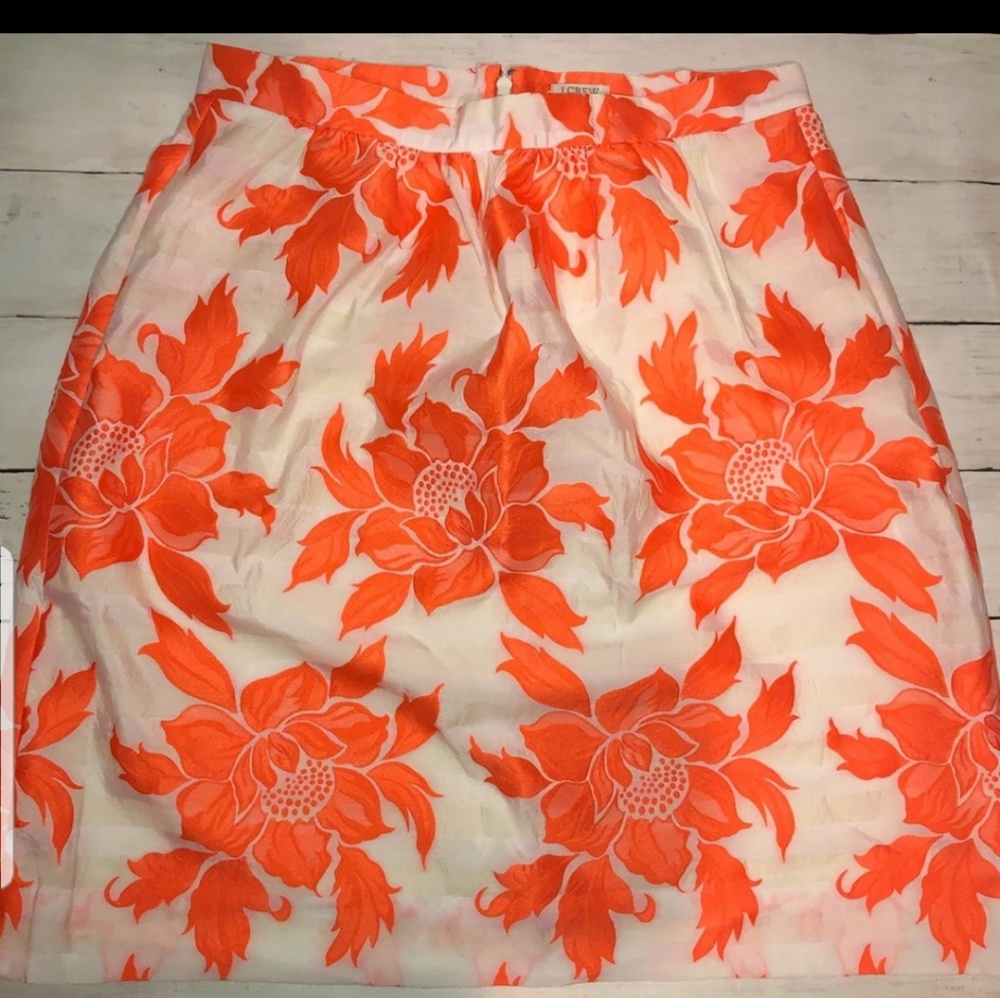 EUC J Crew Taffeta skirt